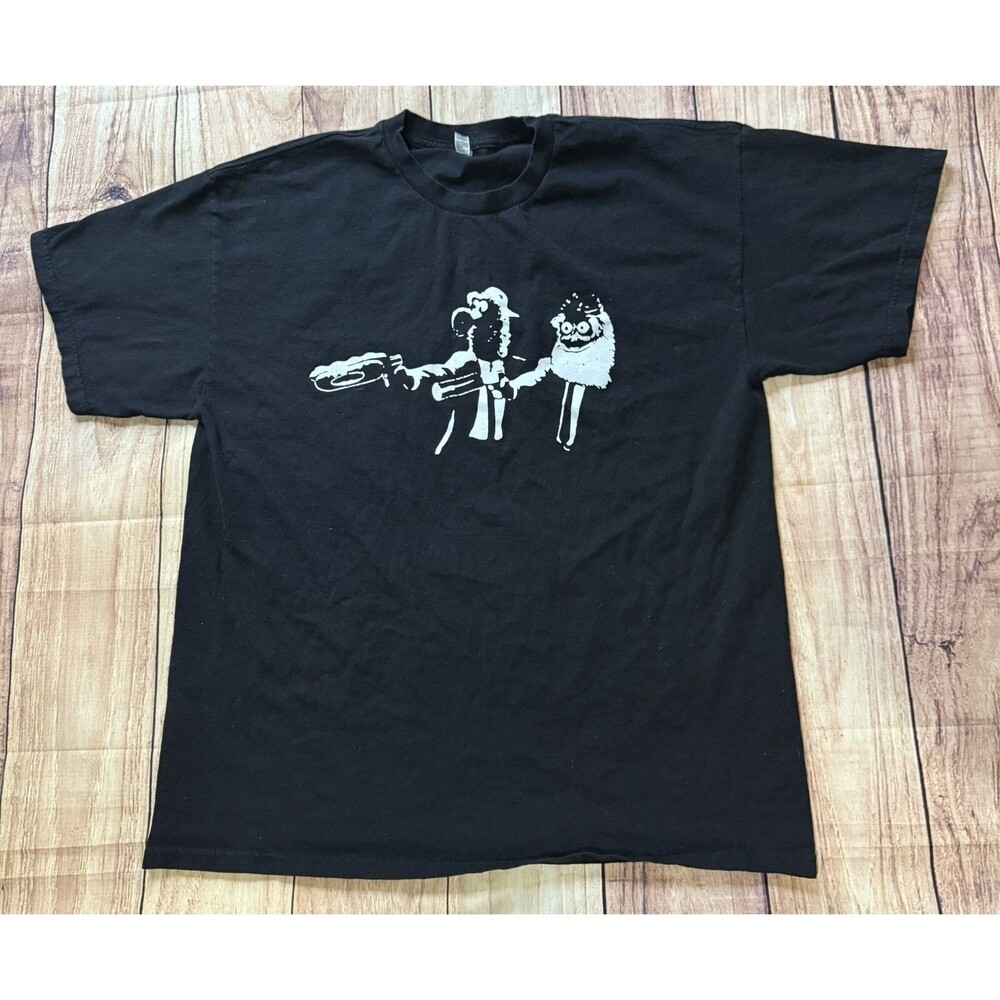 Phillies Phanatic Gritty Pulp Fiction Parody Shirt Black Size XL? See Dimensions